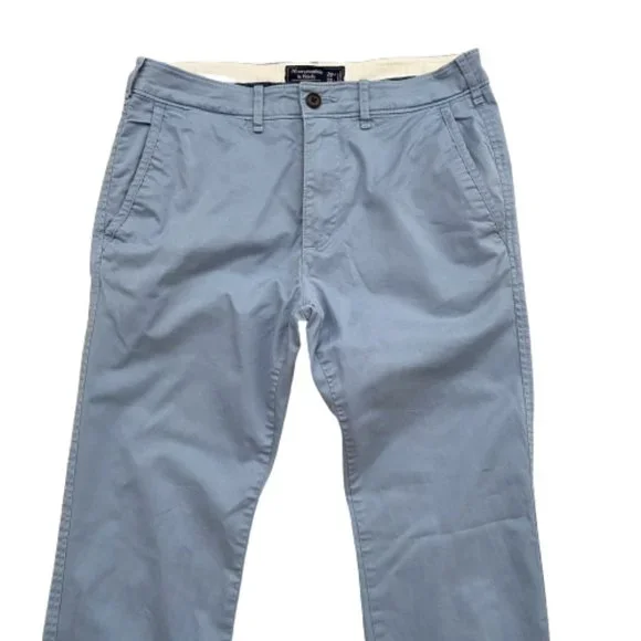 Abercrombie & Fitch Super Skinny light blue pants 29 X 32 - Picture 3 of 6
